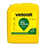 Грунт Vetonit Prim Optimus глубокого проникновения 10 л
